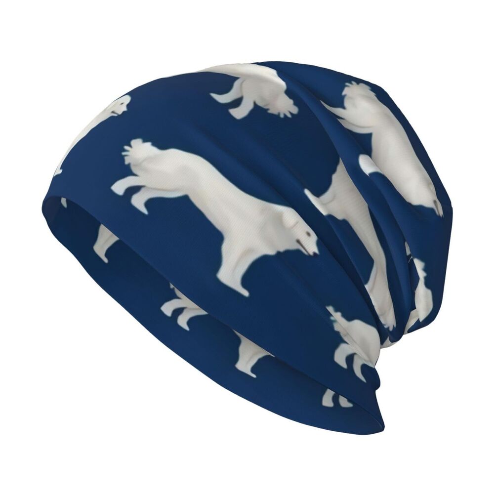 6535 Great Pyrenees Cute Dogs Slouchy Beanie & , Hip-Hop Soft Lightweight